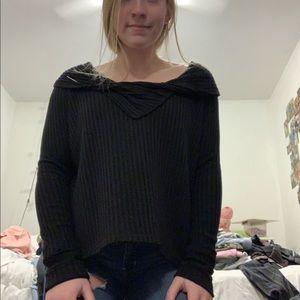 free people thermal sweater